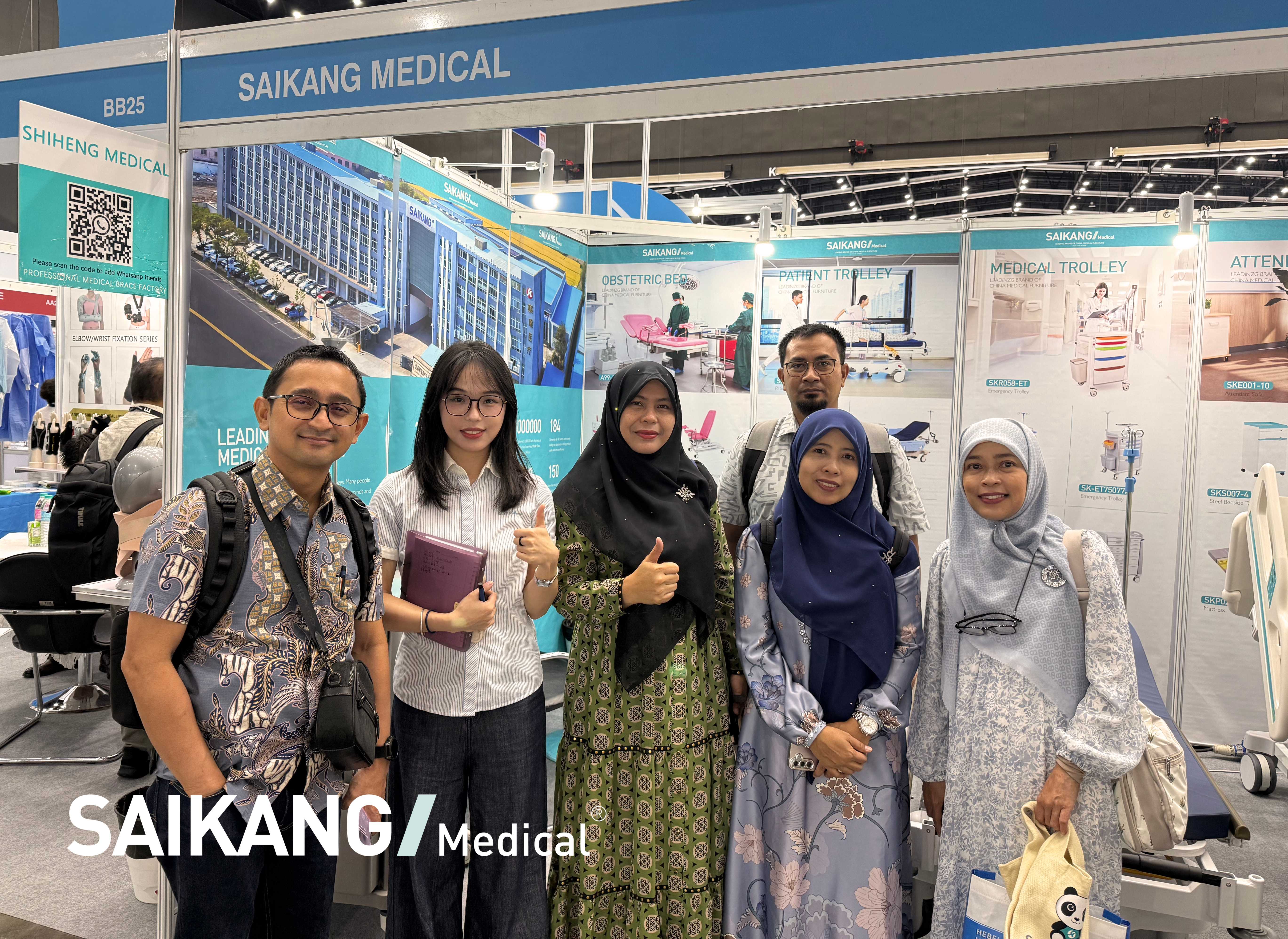 Dual Exhibitions, Global Spotlight: Saikang Medical Concludes Successful Shows in Thailand & Iraq!
