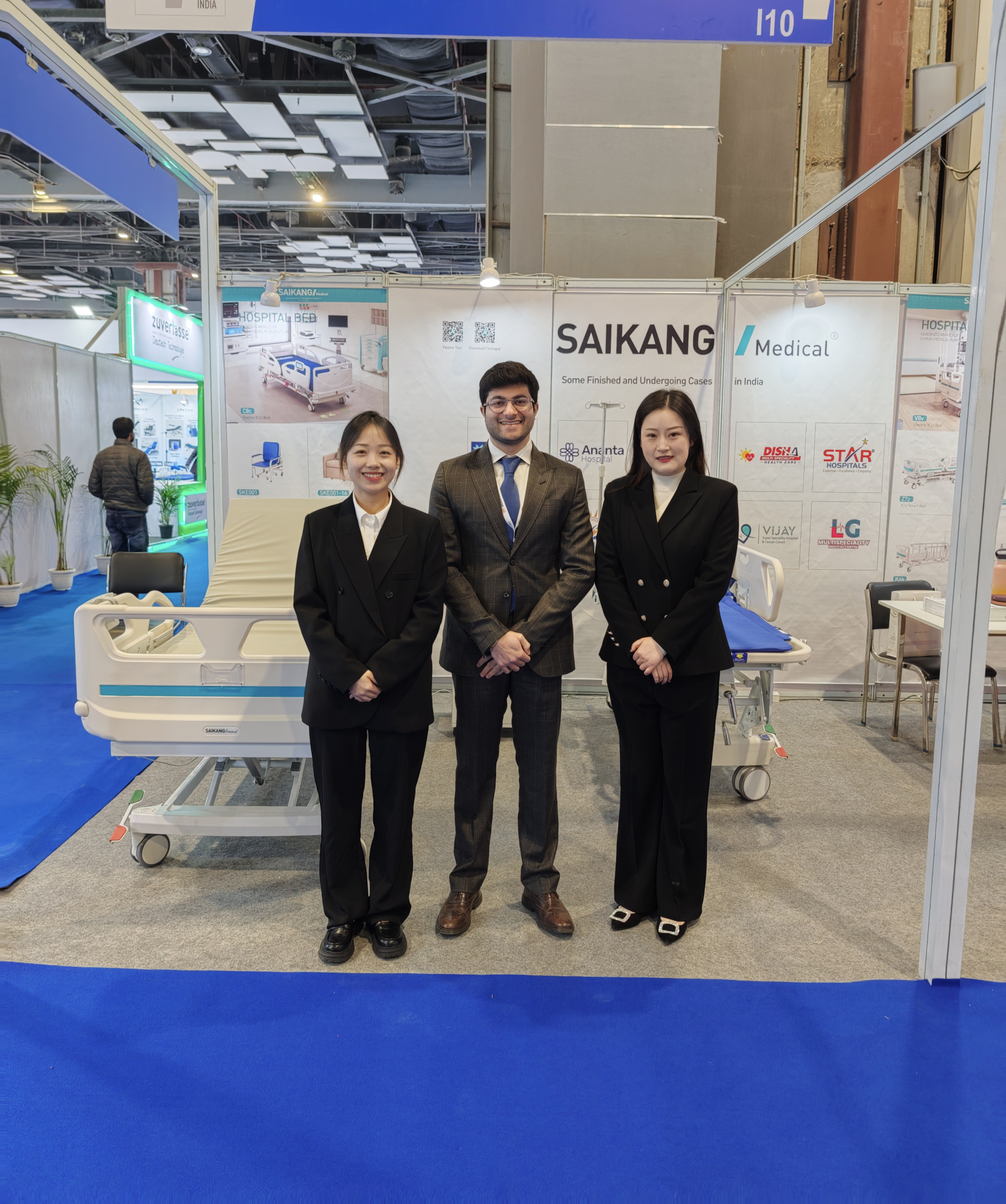 Saikang Medical Makes a Strong Appearance at MEDICAL FAIR India